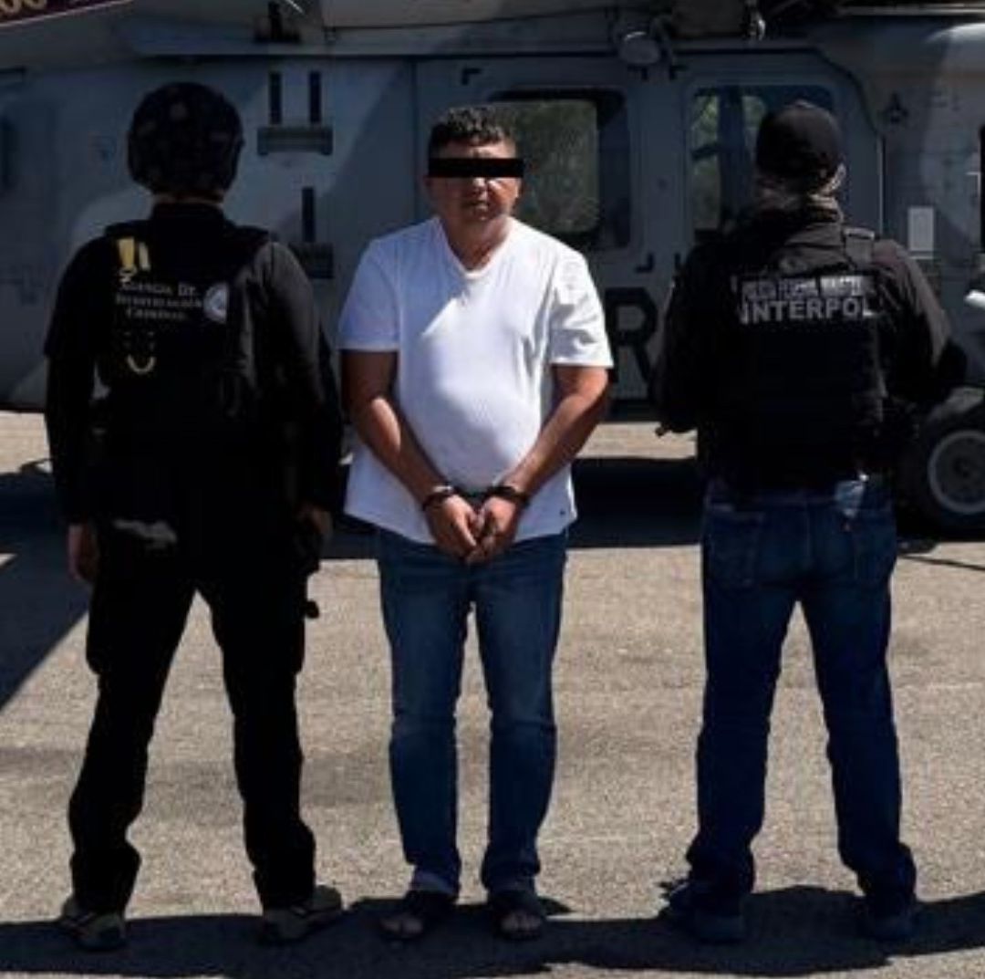 Detienen a Audias Flores Silva, alias “El Jardinero”, en Nayarit. Foto: Gobierno de México